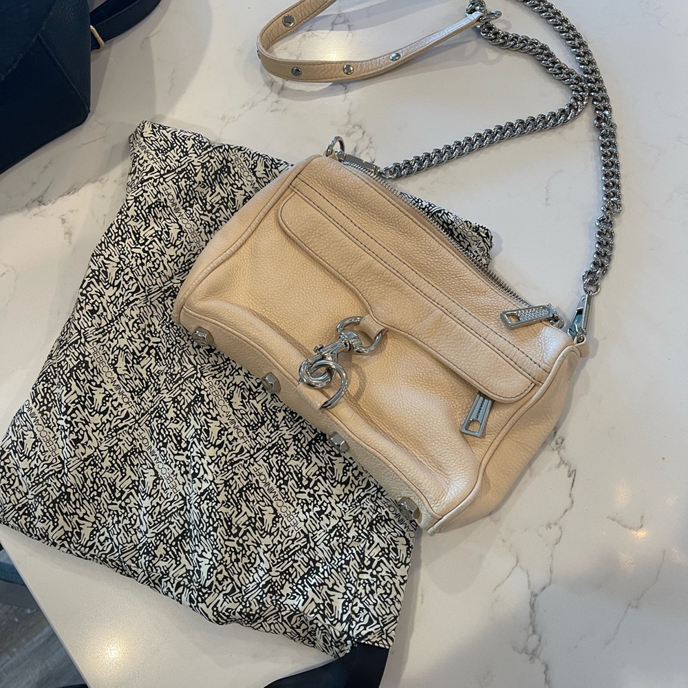 Rebecca minkoff tan purse